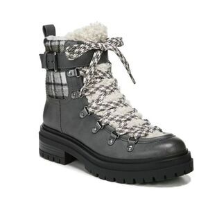 SAM EDELMAN NWOB Gretchen Shearling Hiker Boots